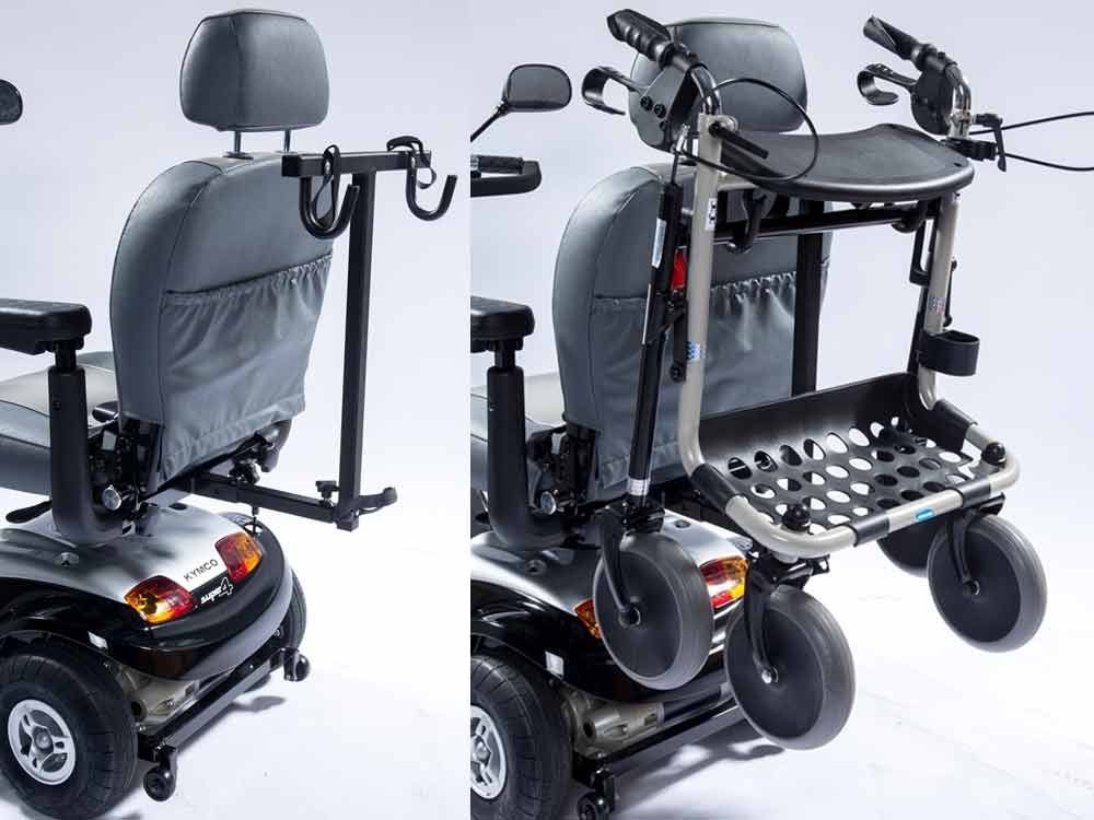 Rohrhalter für Antrieb Rollator, Gehhilfe, Rollstuhl - Universal
